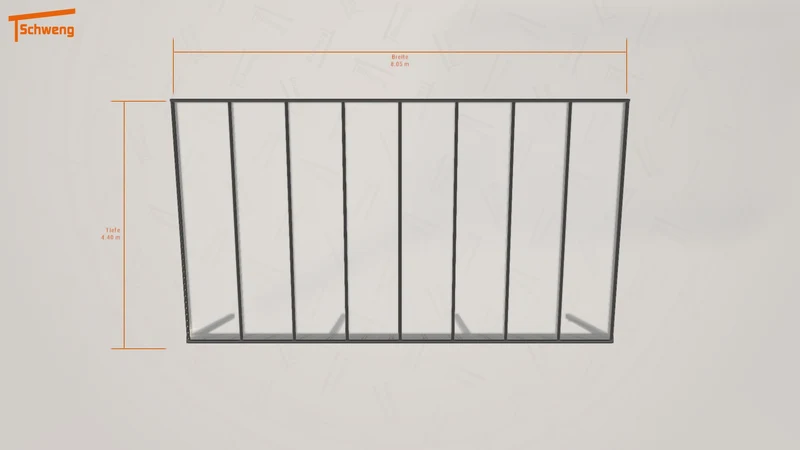 #DE Schweng Pultdachcarport S400 (ID 773k3x)