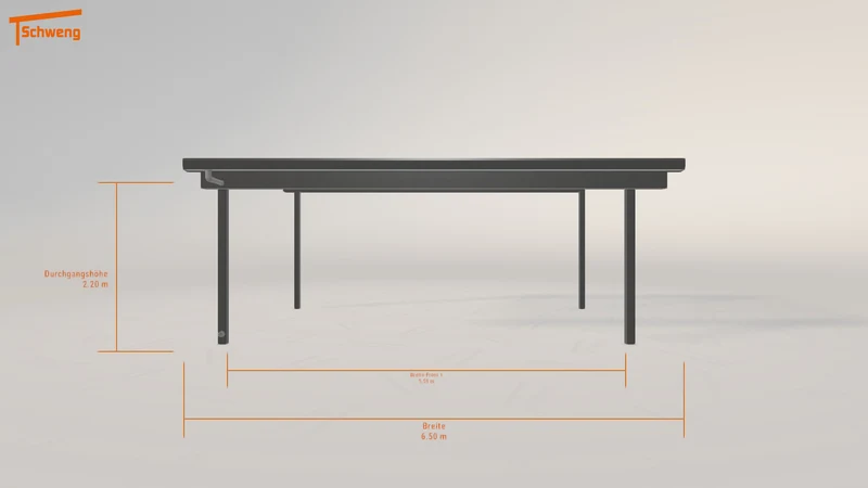 #DE Schweng Pultdachcarport S400 (ID ygmwmg) #MTG