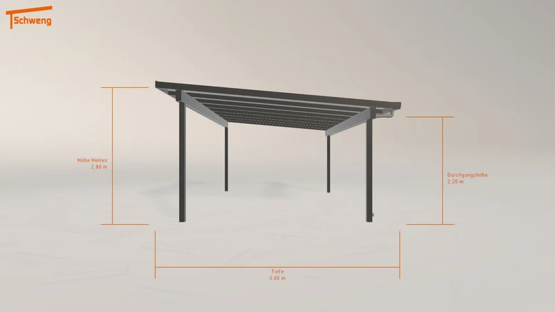 #DE Schweng Pultdachcarport S400 (ID ygmwmg) #MTG