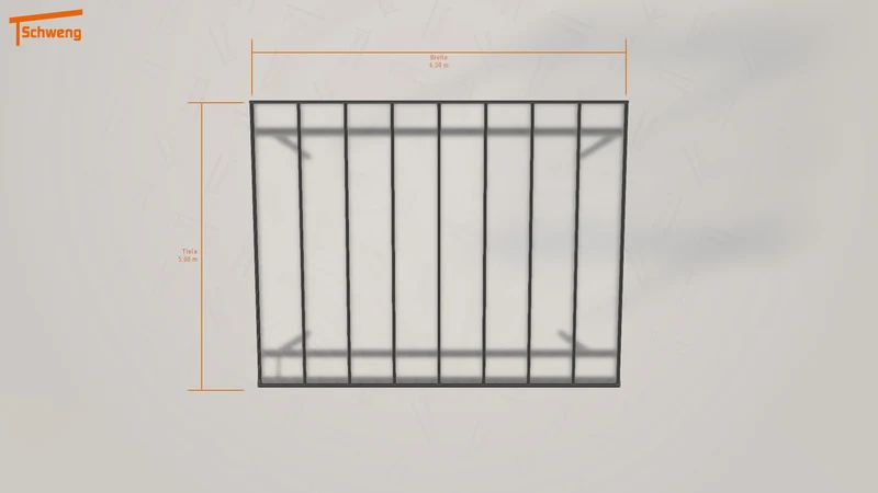 #DE Schweng Pultdachcarport S400 (ID ygmwmg) #MTG
