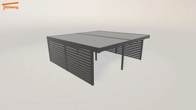 #DE Schweng Flachdachcarport C600 (ID x74jqd) #MTG