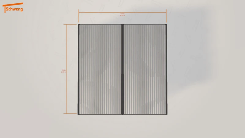 #DE Schweng Flachdachcarport C600 (ID 773nxp) #MTG