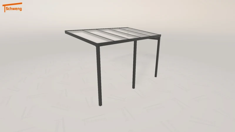 #DE Schweng Pultdachcarport S400 (ID qd7484)