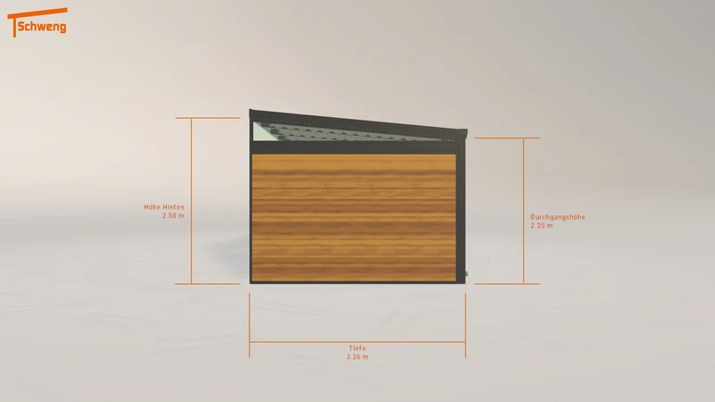 #DE Schweng Terrassenüberdachung S400 (ID 42qb3m)