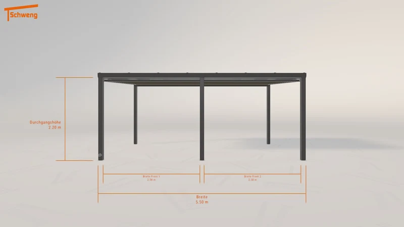 #DE Schweng Terrassenüberdachung S350 (ID 2q4wb9)