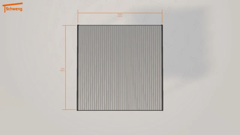 #DE Schweng Flachdachcarport C600+ (ID rjx7r2) #MTG
