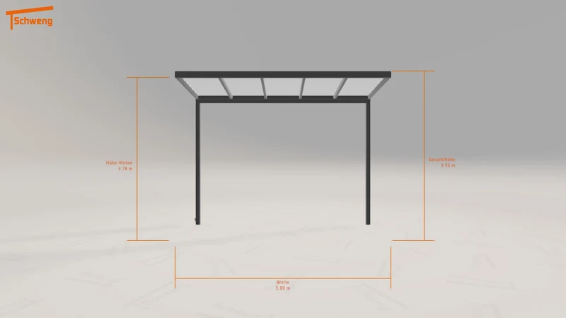 #DE Schweng Terrassenüberdachung S400 (ID 2q4y99)