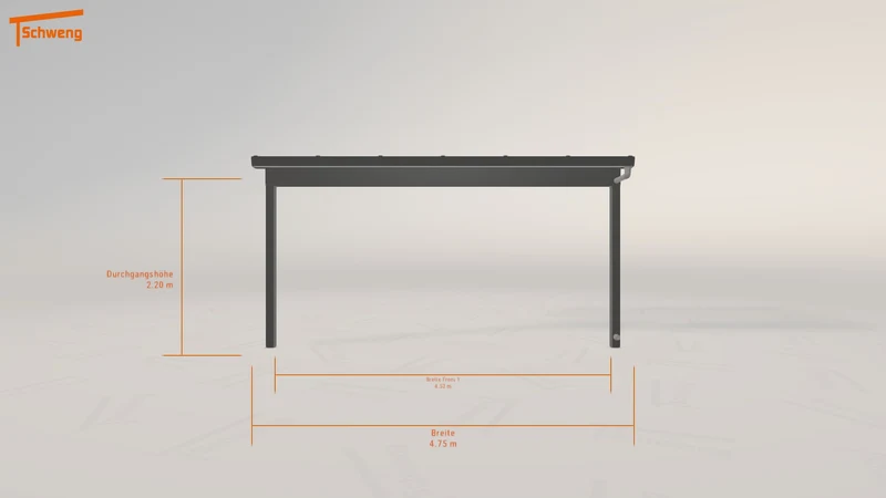 #DE Schweng Terrassenüberdachung S350 (ID qd75gw)