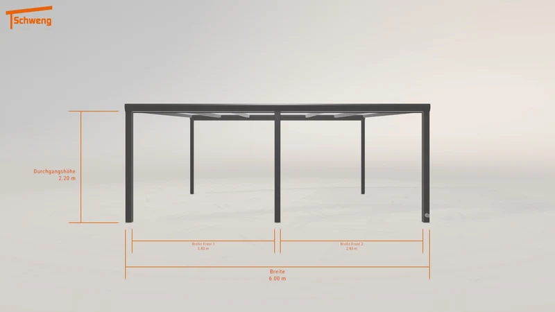 #DE Schweng Pultdachcarport S400 (ID n59mww) #MTG
