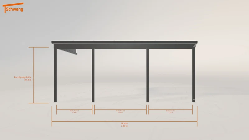 #DE Schweng Pultdachcarport S350 (ID qd72y7) #MTG