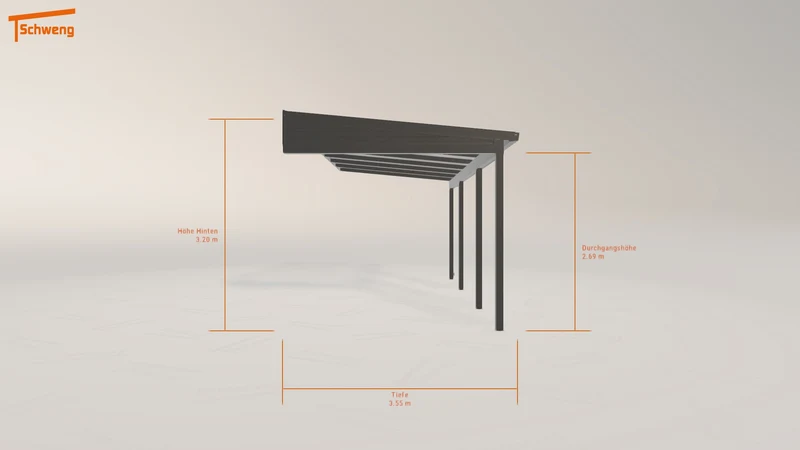 #DE Schweng Pultdachcarport S350 (ID qd72y7) #MTG