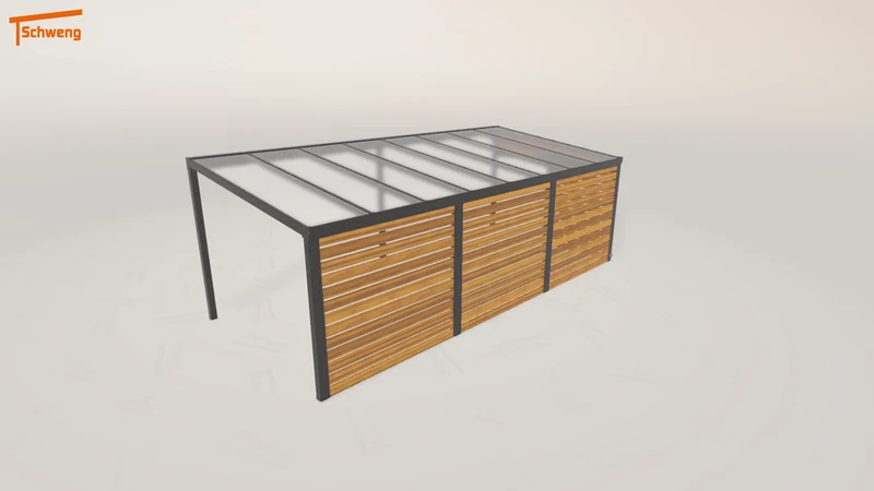 #DE Schweng Pultdachcarport S400 (ID zb9x3z) #MTG