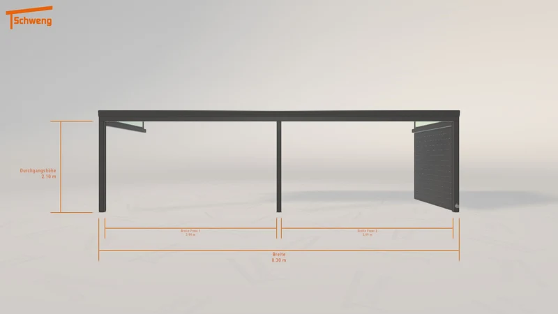 #DE Schweng Terrassenüberdachung S400 (ID 773525)