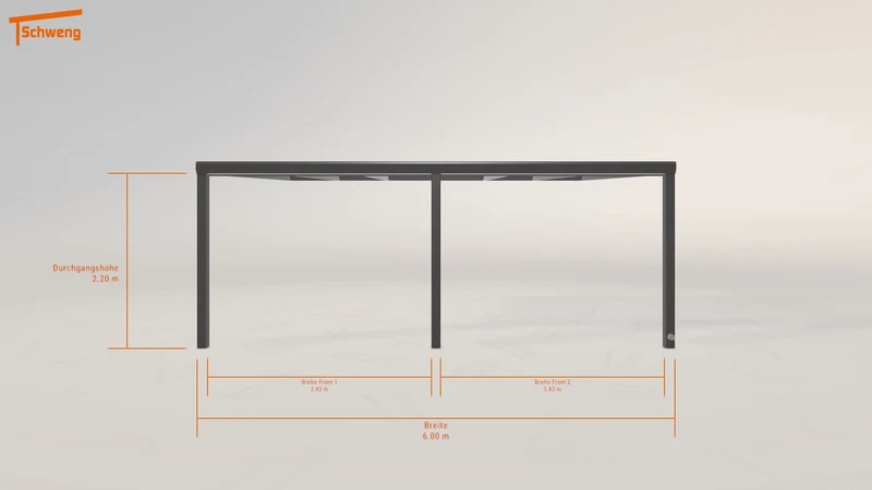 #DE Schweng Terrassenüberdachung S400 (ID 9w4x4q)