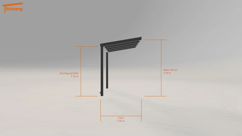 #DE Schweng Terrassenüberdachung S350 (ID mjkrkv) #MTG