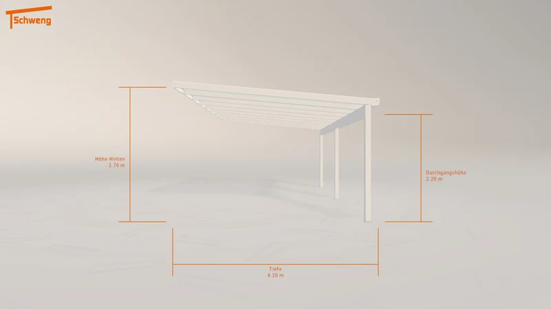 #DE Schweng Pultdachcarport S400 (ID w3mym4) #MTG