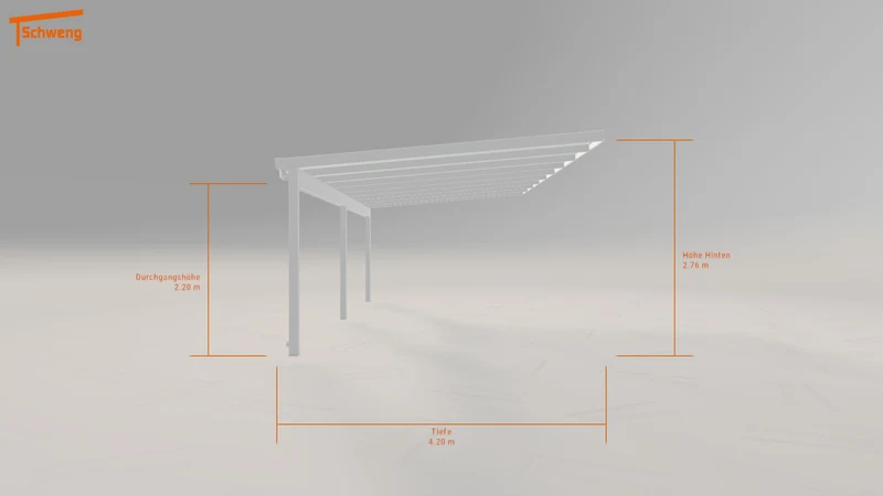 #DE Schweng Pultdachcarport S400 (ID w3mym4) #MTG