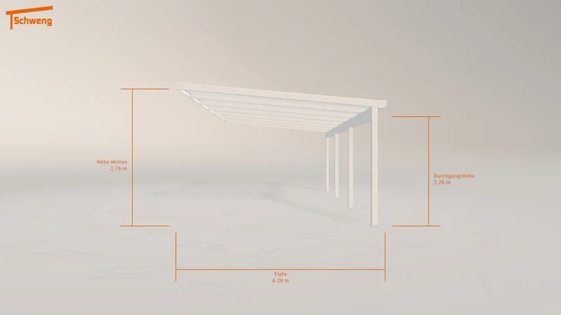 #DE Schweng Pultdachcarport S400 (ID 85z7zx) #MTG