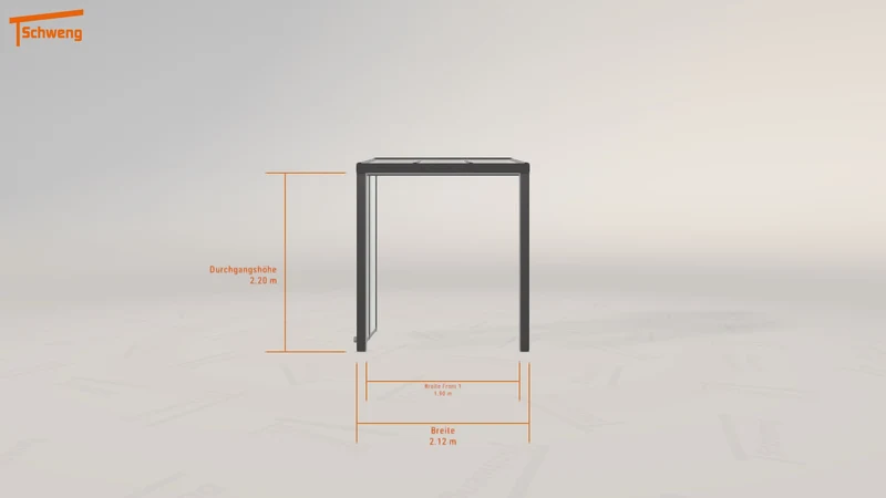 #DE Schweng Terrassenüberdachung S350 (ID x7454w)