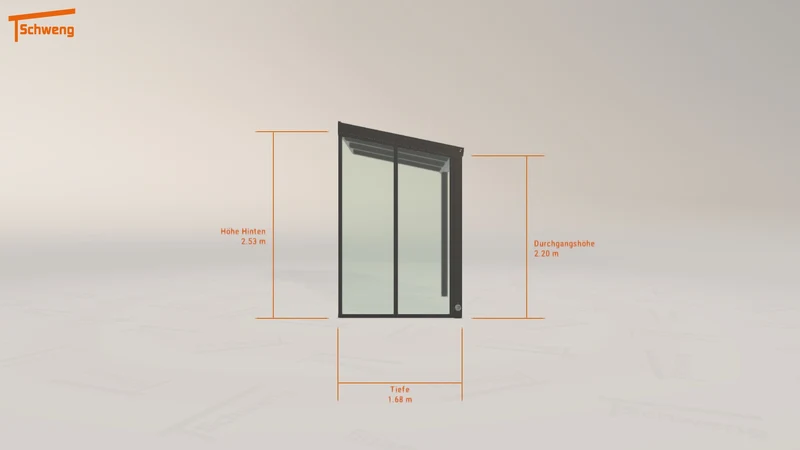 #DE Schweng Terrassenüberdachung S350 (ID x7454w)