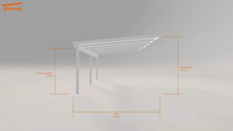 #DE Schweng Pultdachcarport S400 (ID ygm7rp) #MTG