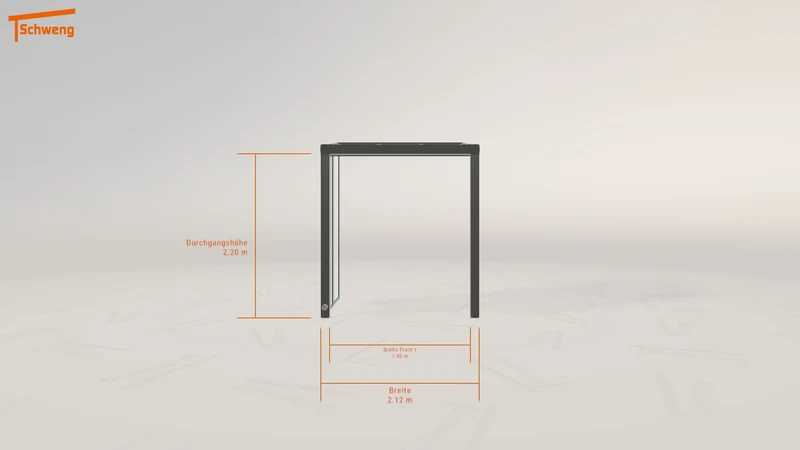 #DE Schweng Terrassenüberdachung S350 (ID g7vprp)