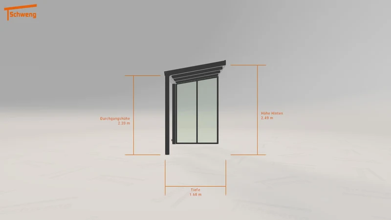 #DE Schweng Terrassenüberdachung S350 (ID g7vprp)