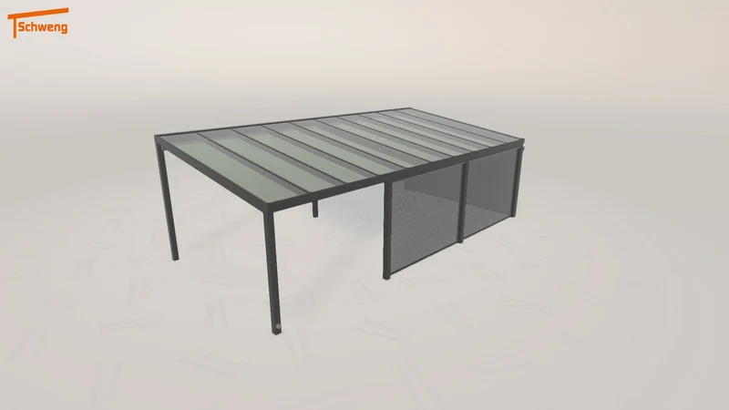 #DE Schweng Terrassenüberdachung S400 (ID ygm7dp)