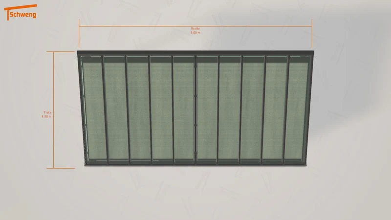#DE Schweng Terrassenüberdachung S400 (ID ygm7dp)