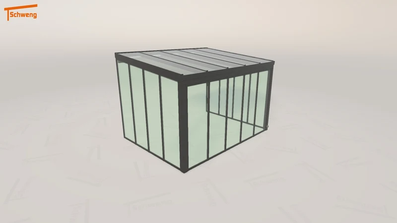 #DE Schweng Terrassenüberdachung S350 (ID g7vp9p)