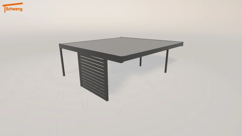 #DE Schweng Flachdachcarport C600+ (ID k2drmy) #MTG