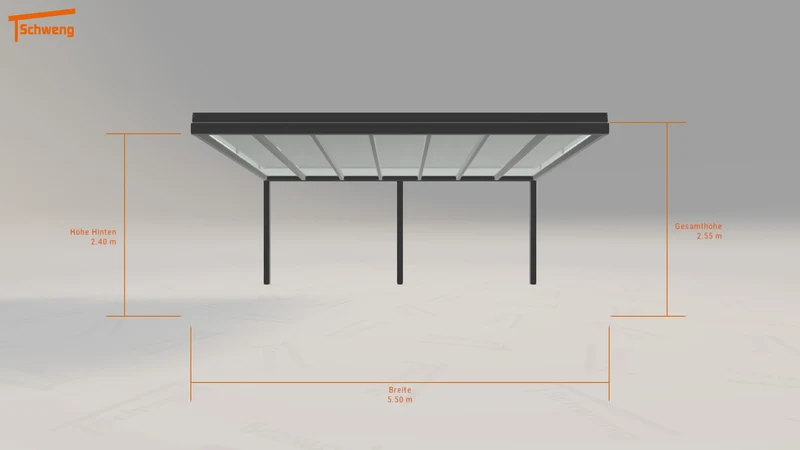 #DE Schweng Terrassenüberdachung S350 (ID w3mrxg)