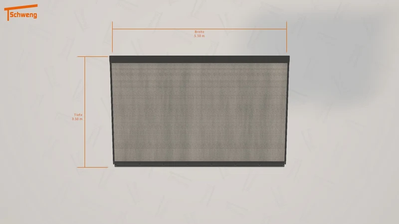 #DE Schweng Terrassenüberdachung S350 (ID w3mrxg)