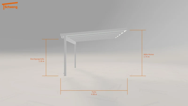 #DE Schweng Terrassenüberdachung S400 (ID x74k8g)