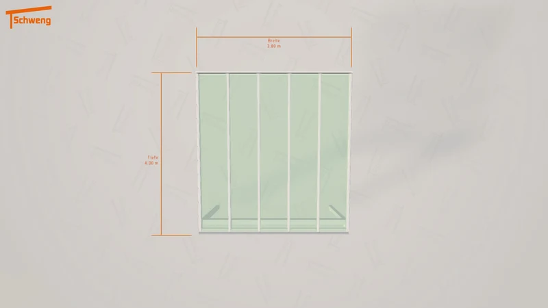 #DE Schweng Terrassenüberdachung S400 (ID x74k8g)