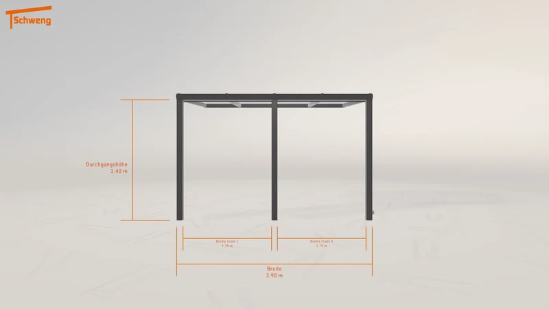 #DE Schweng Terrassenüberdachung S350 (ID 9w4dxp)