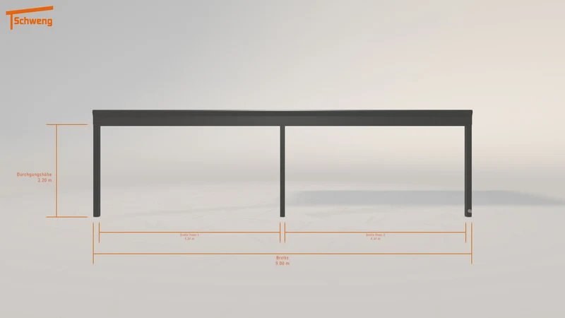 #DE Schweng Terrassenüberdachung S400 (ID dvmzvm)