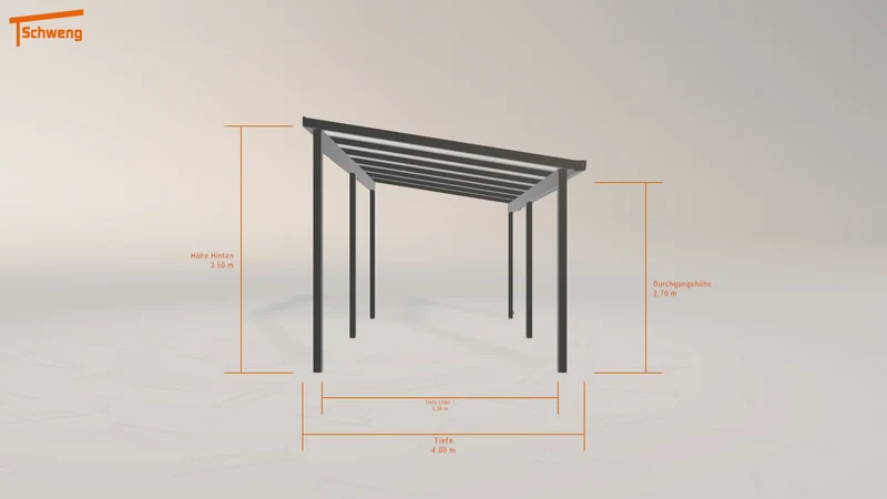 #DE Schweng Pultdachcarport S400 (ID jjmrq8) #MTG