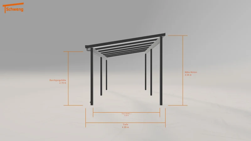 #DE Schweng Pultdachcarport S400 (ID jjmrq8) #MTG