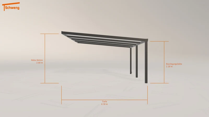 #DE Schweng Terrassenüberdachung S400 (ID jjm9wx)
