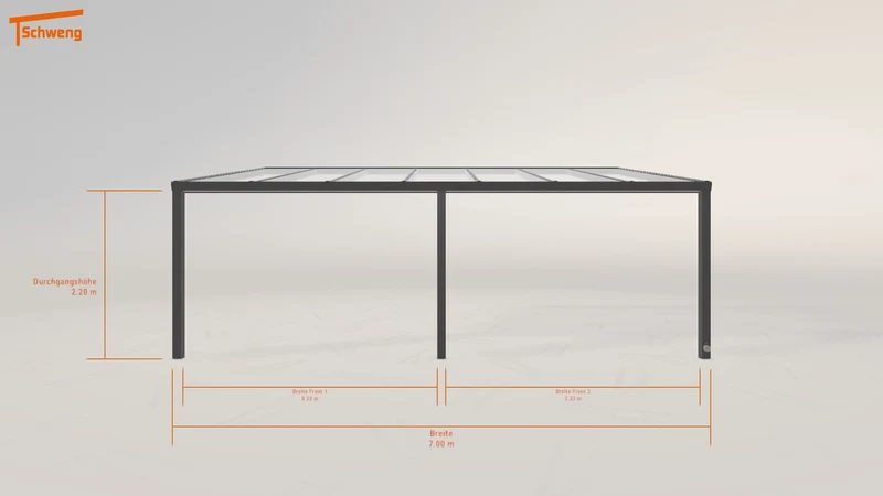 #DE Schweng Pultdachcarport S350 (ID qd7wmv) #MTG