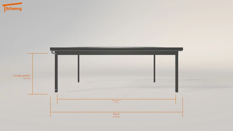 #DE Schweng Pultdachcarport S400 (ID rjx33x) #MTG
