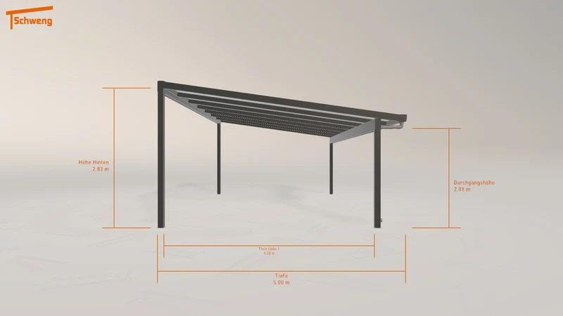 #DE Schweng Pultdachcarport S400 (ID rjx33x) #MTG
