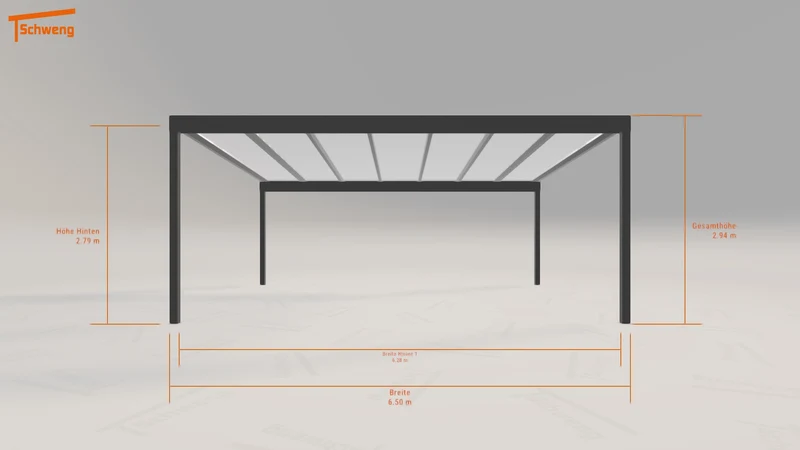 #DE Schweng Pultdachcarport S400 (ID 85zryn)