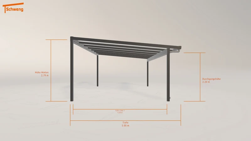 #DE Schweng Pultdachcarport S400 (ID 85zryn)