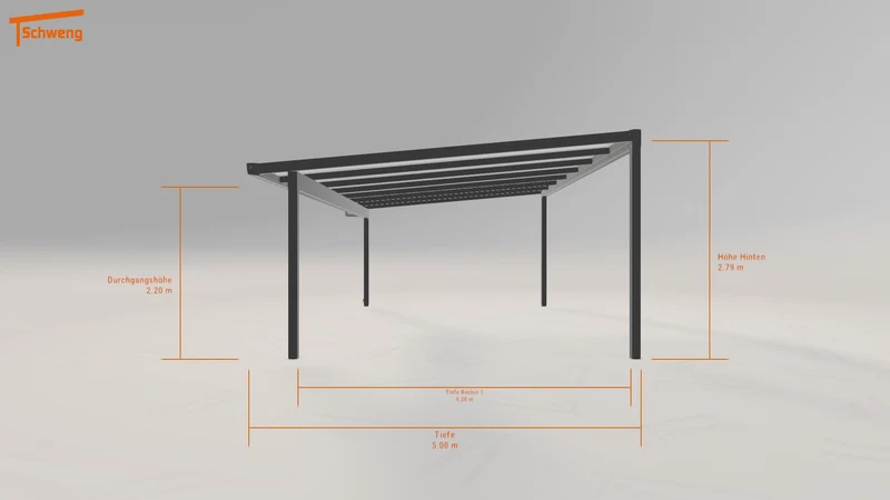 #DE Schweng Pultdachcarport S400 (ID 85zryn)