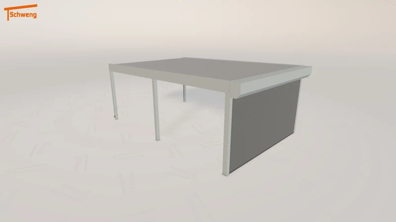 #DE Schweng Flachdachcarport C600 (ID x74k3g) #MTG