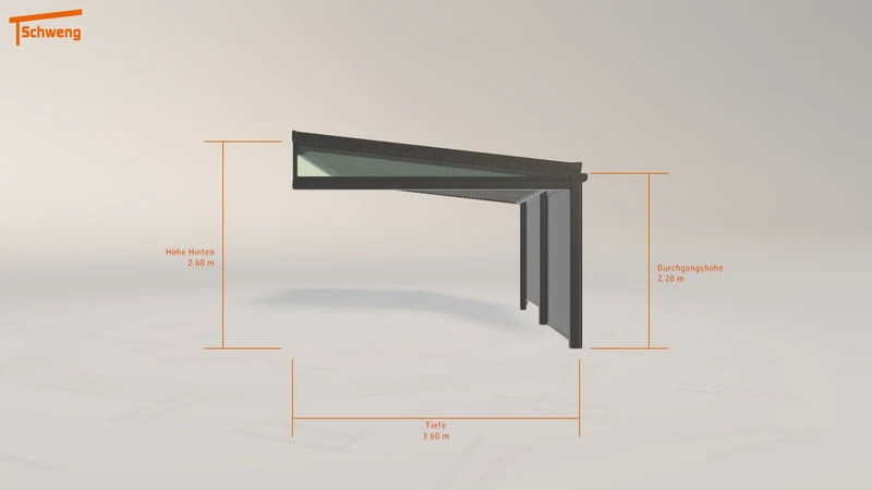 #DE Schweng Terrassenüberdachung S400 (ID pb5d3v)
