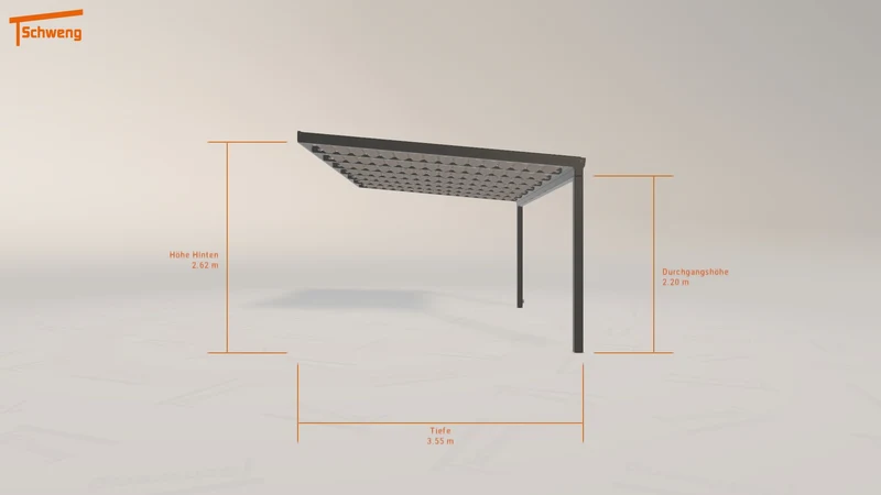 #DE Schweng Terrassenüberdachung S350 (ID w3mnzv)
