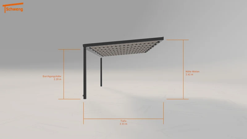 #DE Schweng Terrassenüberdachung S350 (ID w3mnzv)